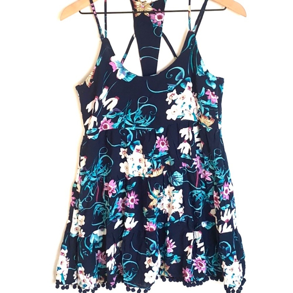Entro Floral Babydoll dress, Size S - Picture 8 of 9